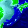氷河期の海岸線　沖縄